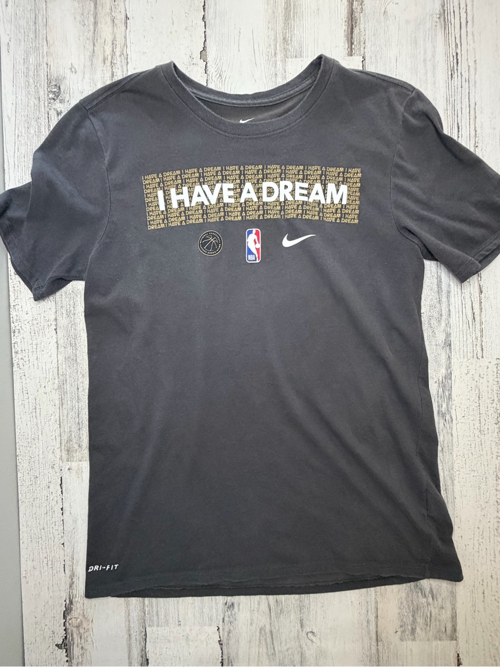Nike NBA MLK I Have A Dream Dri-FIT Tee Black Medium
